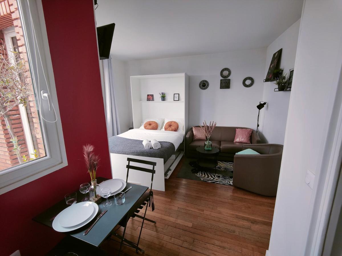 Studio Neuilly Seine - Champs Elysees - La Defense Apartment ภายนอก รูปภาพ